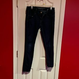 Blue American eagle jegging